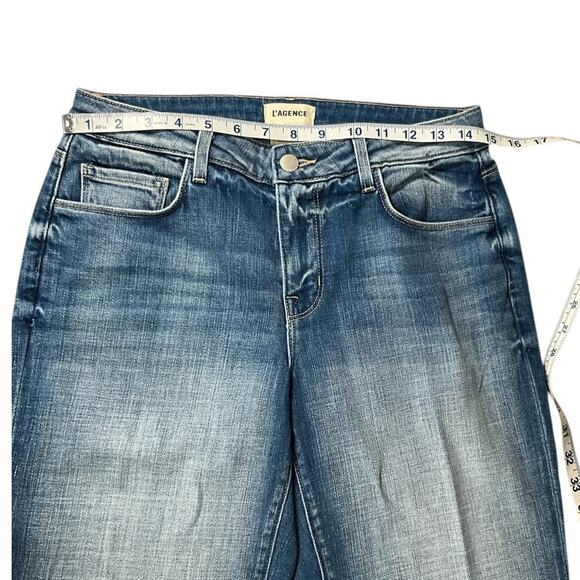 NWOT Lanston Mom Jeans Size 25 Super Soft Size 25 Blue Light Wash Jeans Classic - Picture 8 of 10